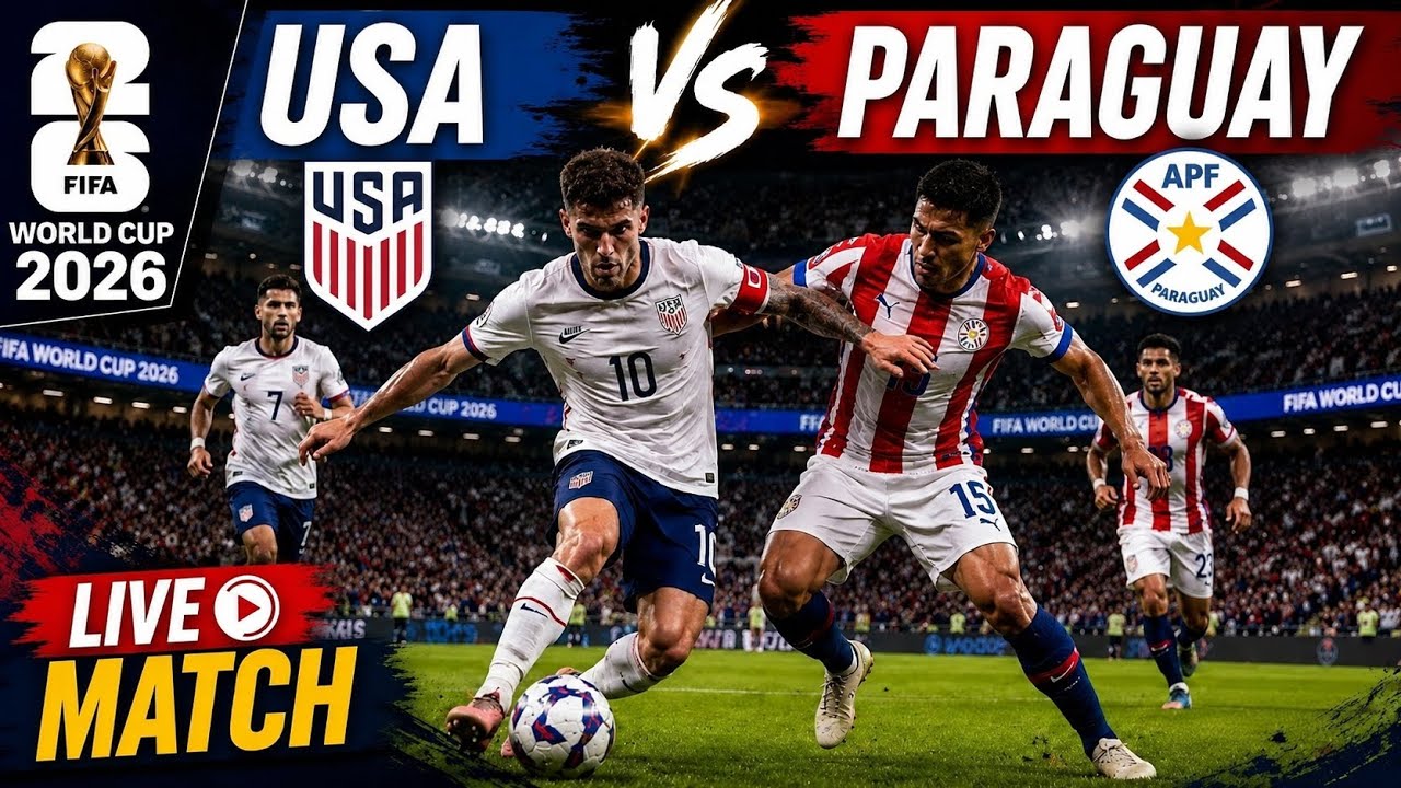 USA vs Paraguay | FIFA World Cup 2026 - All Goals & Full Highlights  | Watch Now Live 
