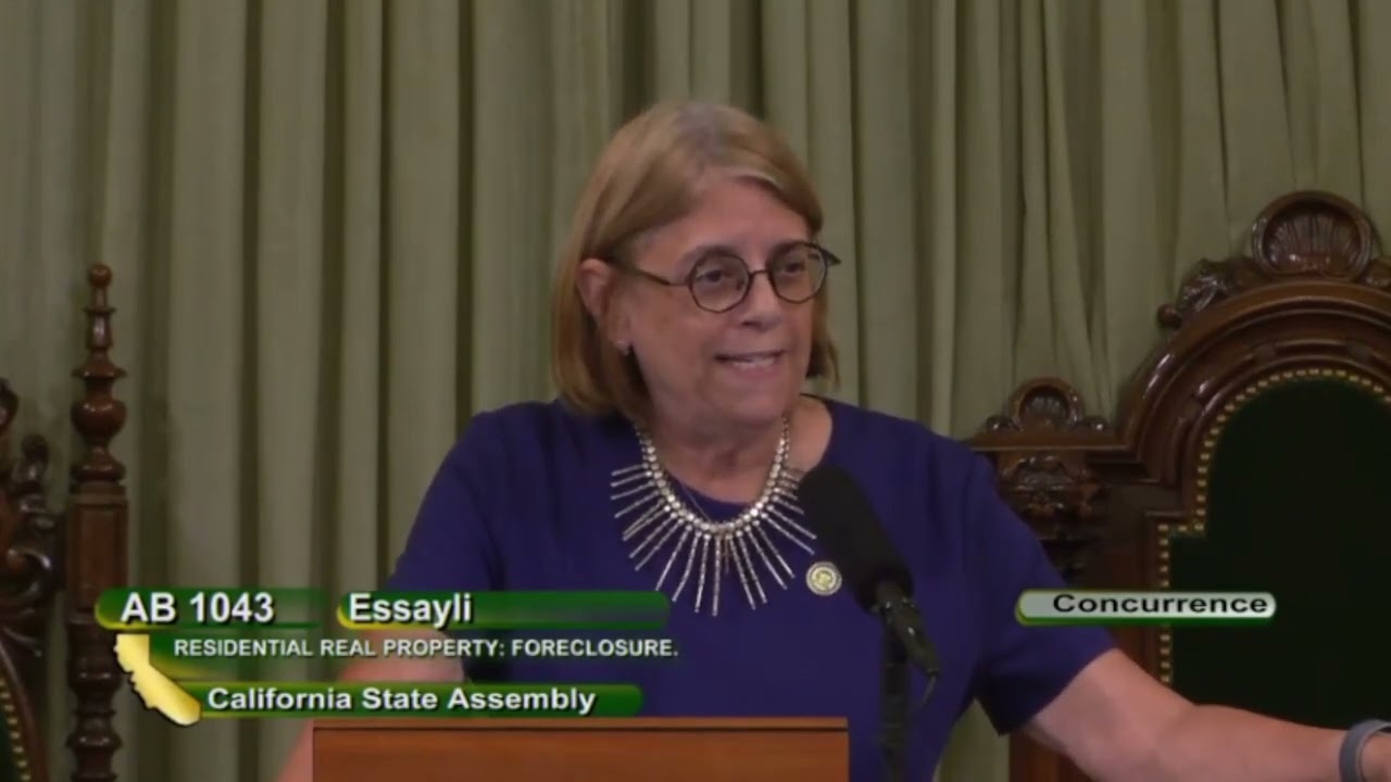 Asm. Bill Essayli Presents AB 1043 To Protect Homeowners