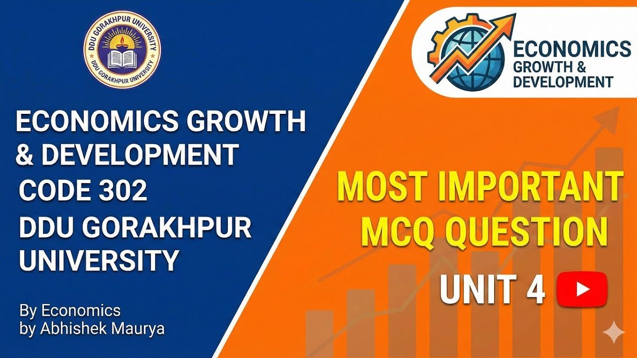 Economics growth and development 