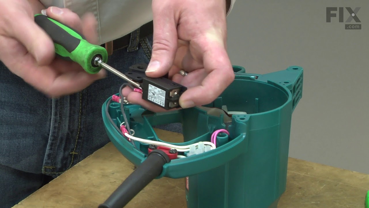 Makita Circular Saw Repair - How to Replace the Switch