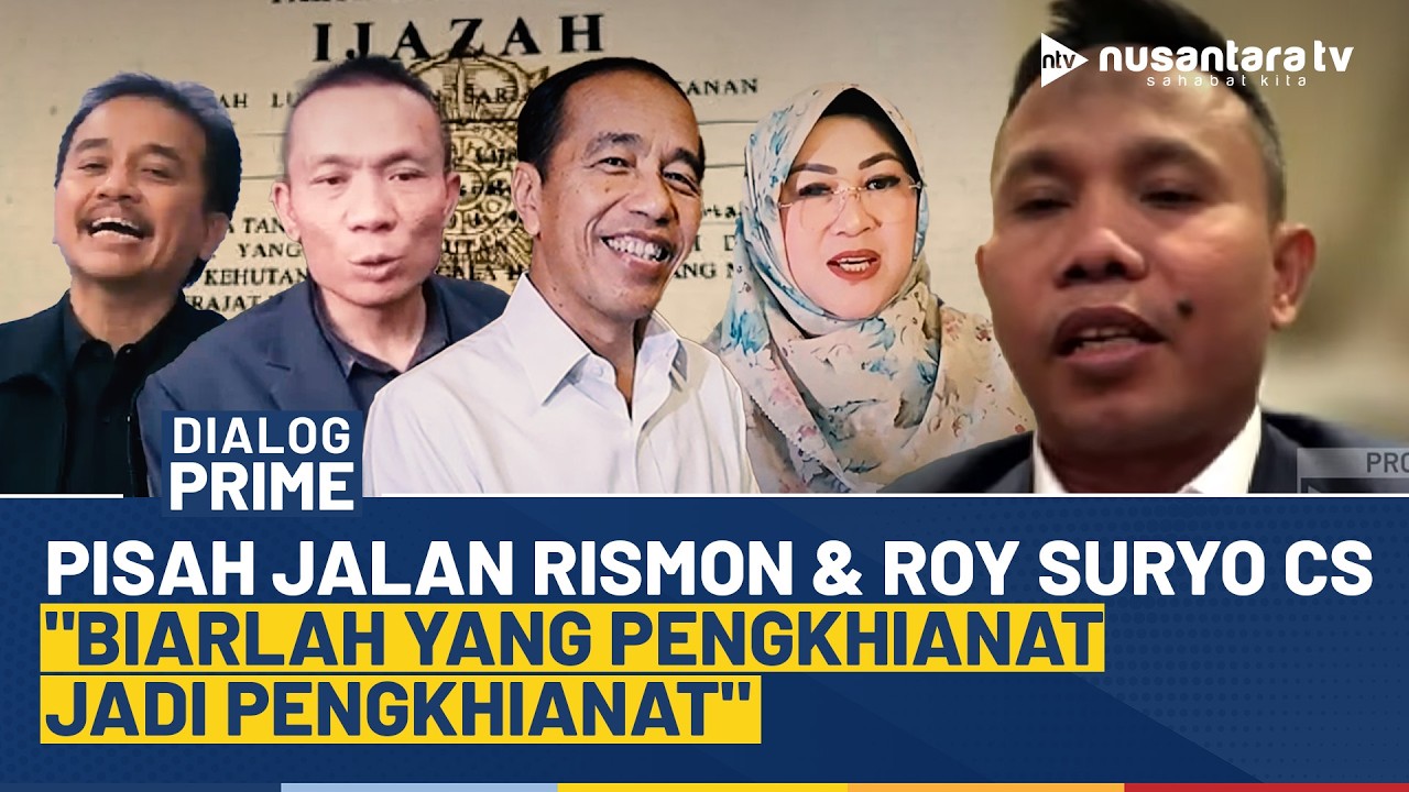 RETAK! Rismon & Roy Suryo Cs Pisah Jalan, Khozinuddin: Biarlah yang Penghianat jadi Pengkhianat