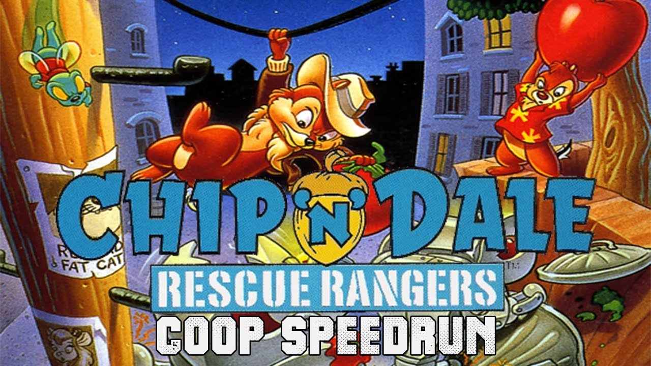 Chip 'n Dale Rescue Rangers (NES) Co-op Speedrun in 14:09