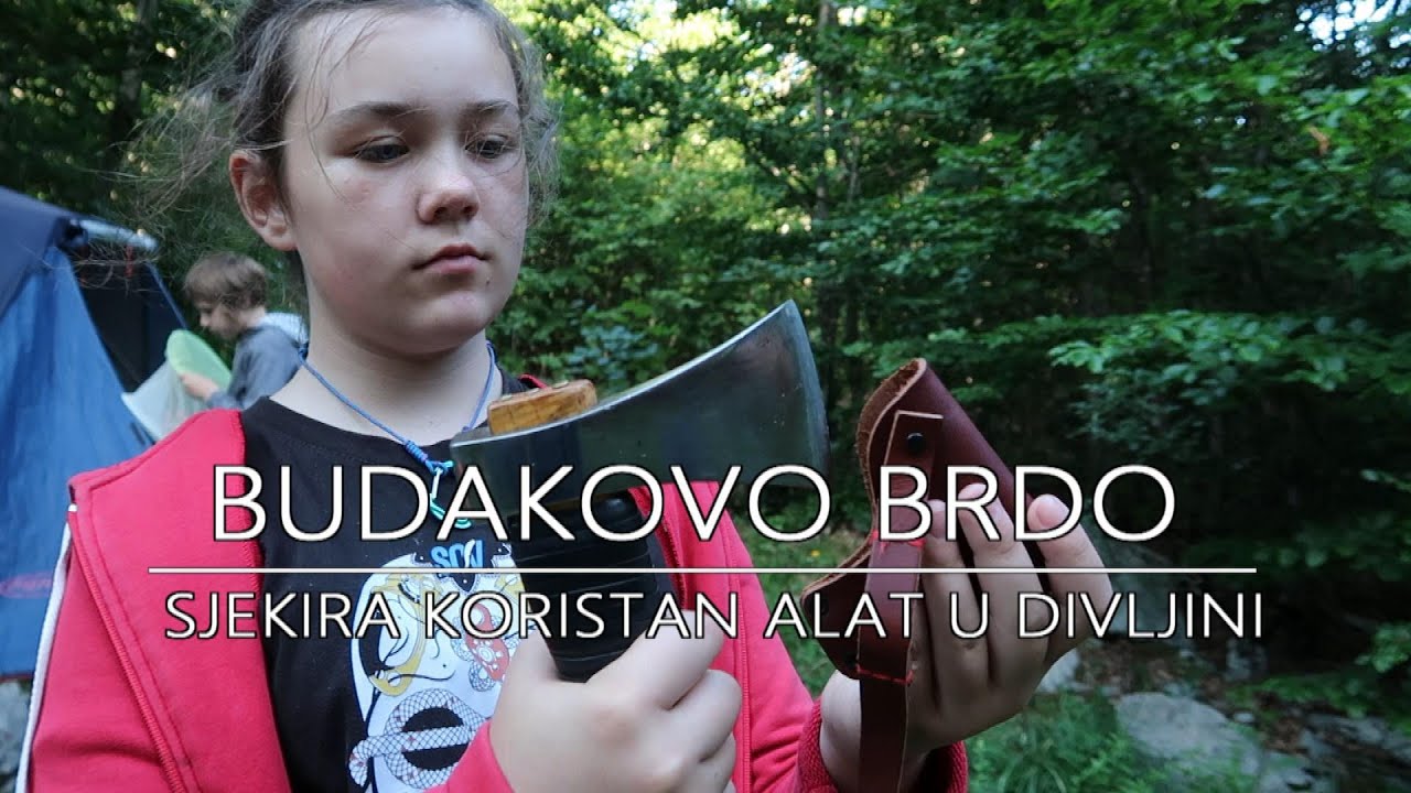 BUDAKOVO BRDO 1. dio - koristili smo APLIKACIJU ZA POSTAVLJANJE ŠATORA i paljenje vatre