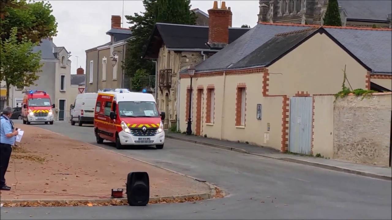 Portes ouvertes CS Chemillé (49) - Manœuvre secours routier - 19/09/2016