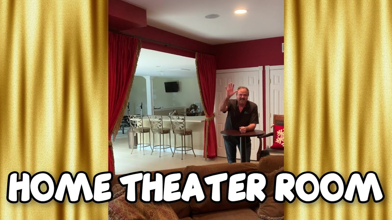 Hunter Douglas Blackout Shades & Sound Proofing │ Theater/Movie Room │ (Monmouth County, NJ)