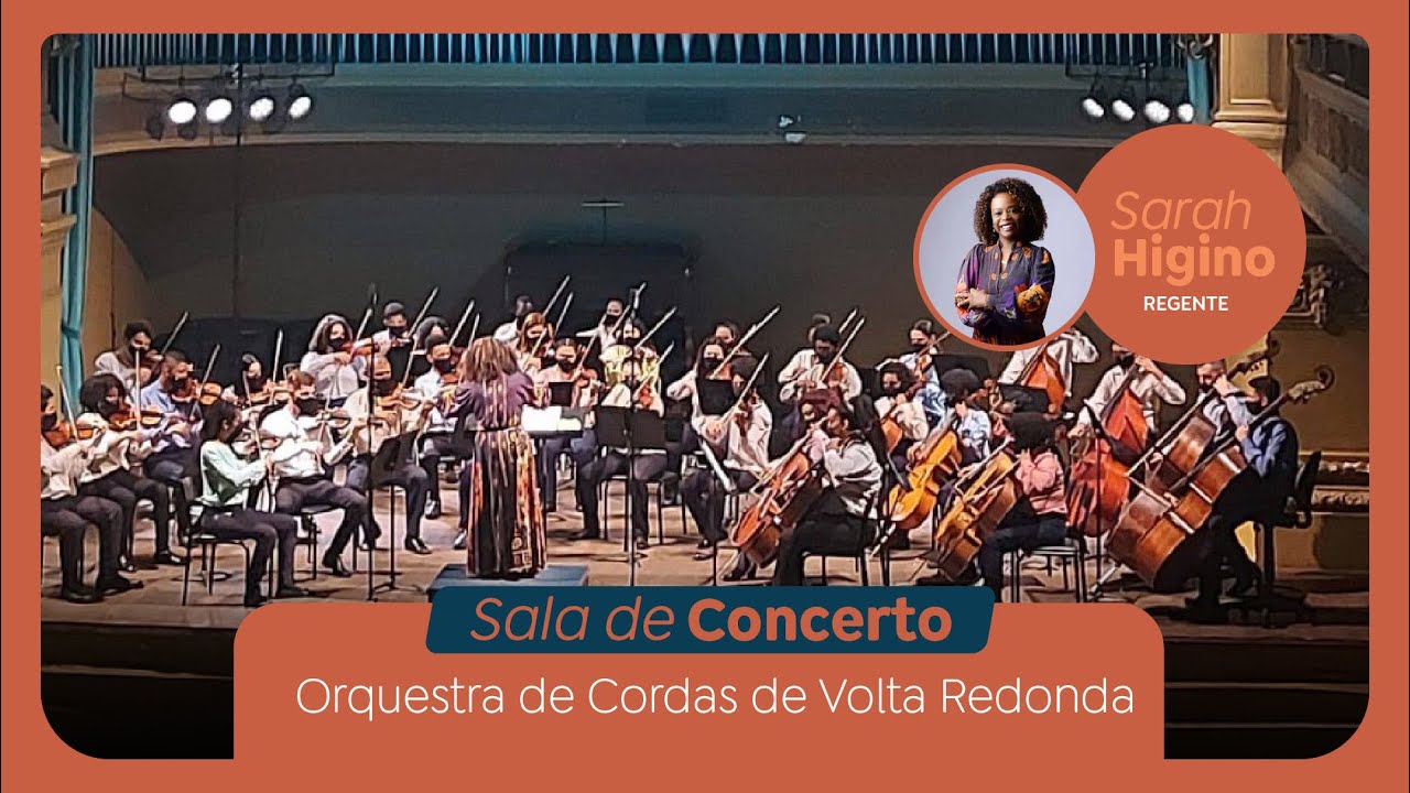 AO VIVO | Sala de Concerto recebe a Orquestra de Cordas de Volta Redonda