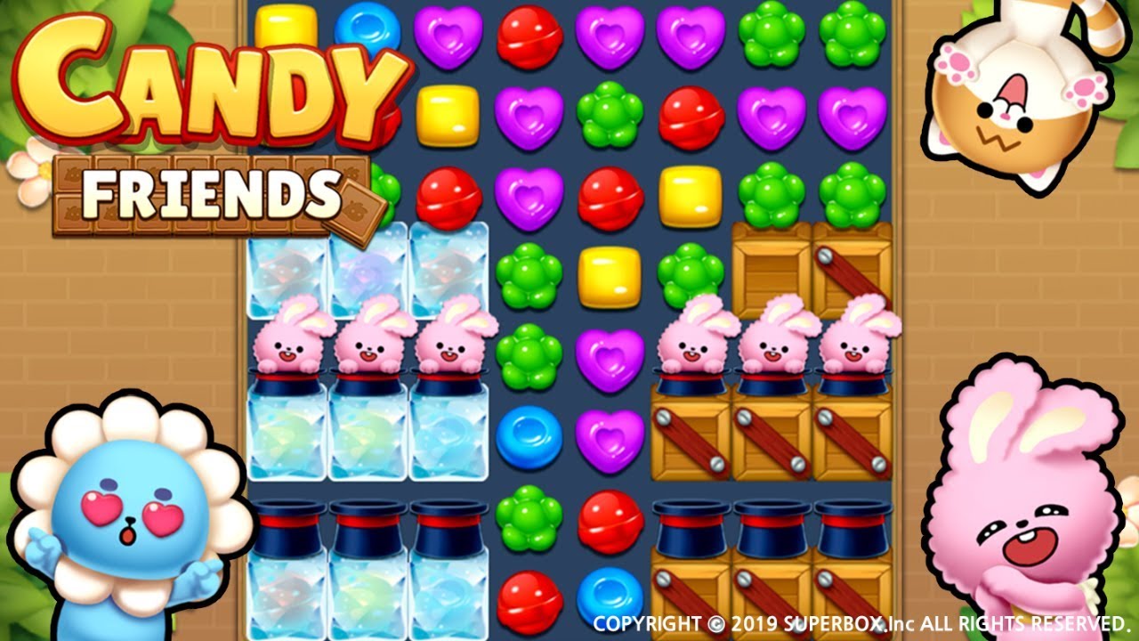 Candy Friends : Match 3 Puzzle Android Gameplay