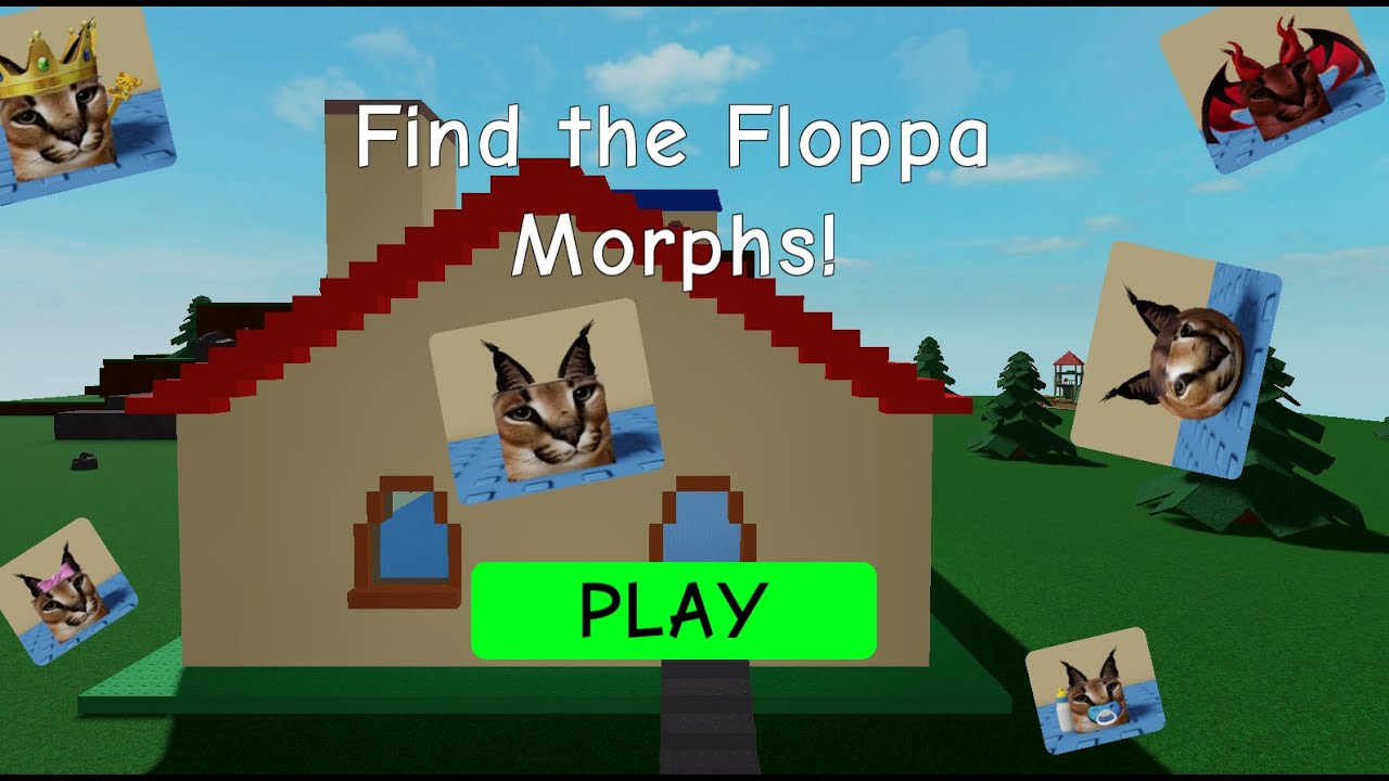 Roblox: Find the Floppa Morph's by BIG PLAY - Basic Map 🏠
