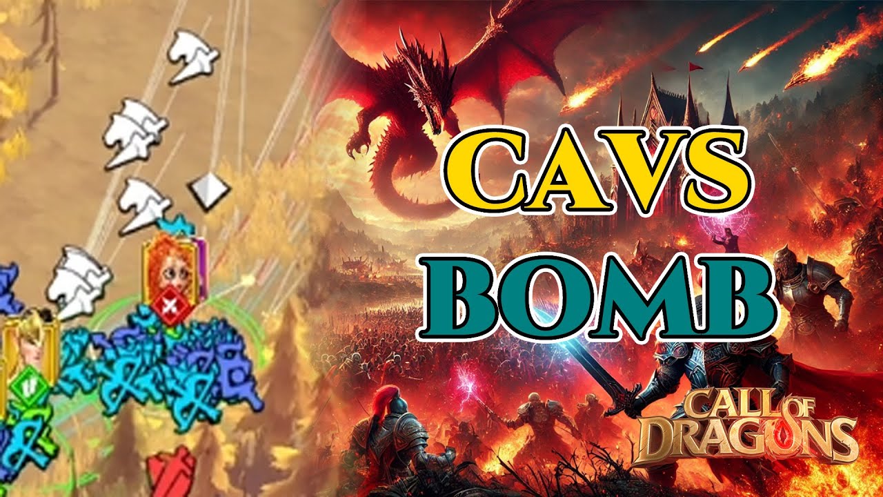 Alliance Wars Strategies for Surviving Cav Bombs! | Call of Dragons