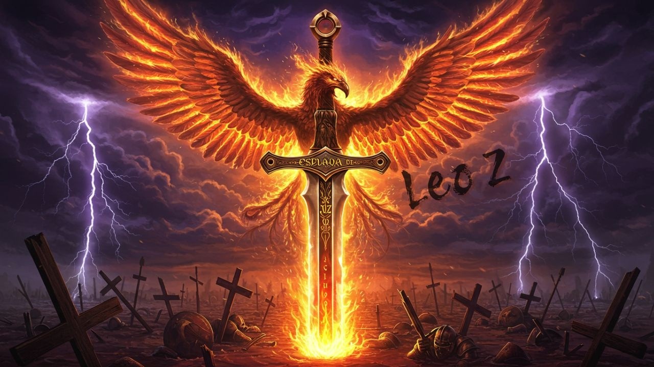 Espada de Luz (Video Lyrics) Heavy Metal Cristiano en Español | Leo Z