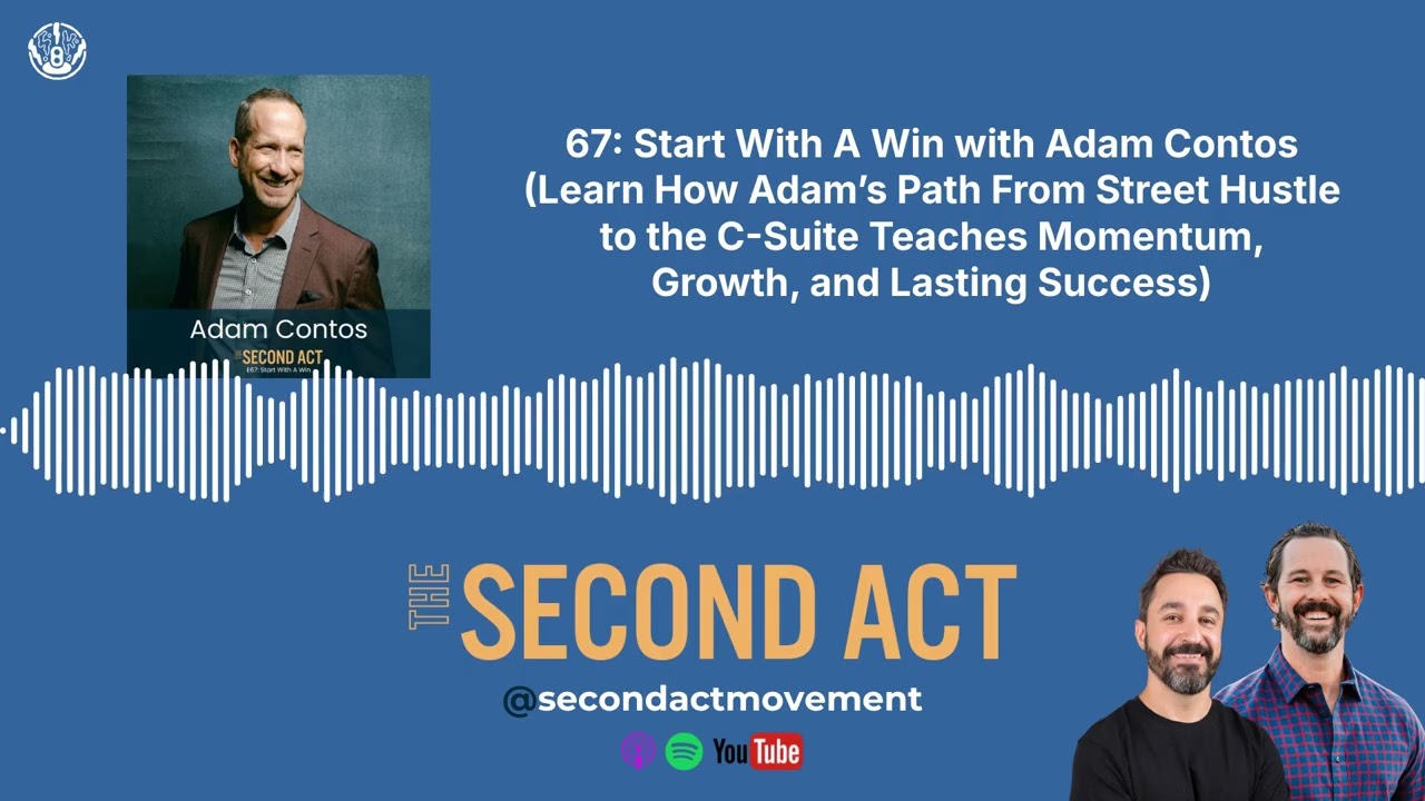 67: Start With A Win with Adam Contos (Learn How Adam’s Path From Street Hustle to the C-Suite...