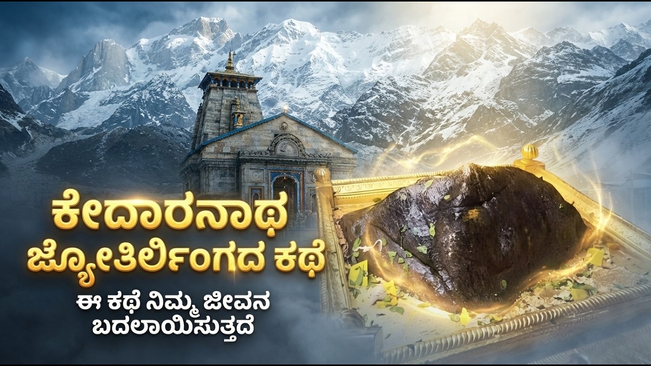 ಕೇದಾರನಾಥ ಜ್ಯೋತಿರ್ಲಿಂಗ ಮಹಿಮೆ | Kedarnath Jyotirlinga Divine History & Secrets