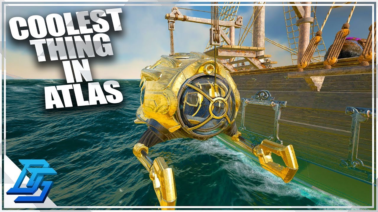 NEW SUBMARINE AND TORPEDOS  - Atlas Gameplay - BLACKWOOD DLC -  Part 16
