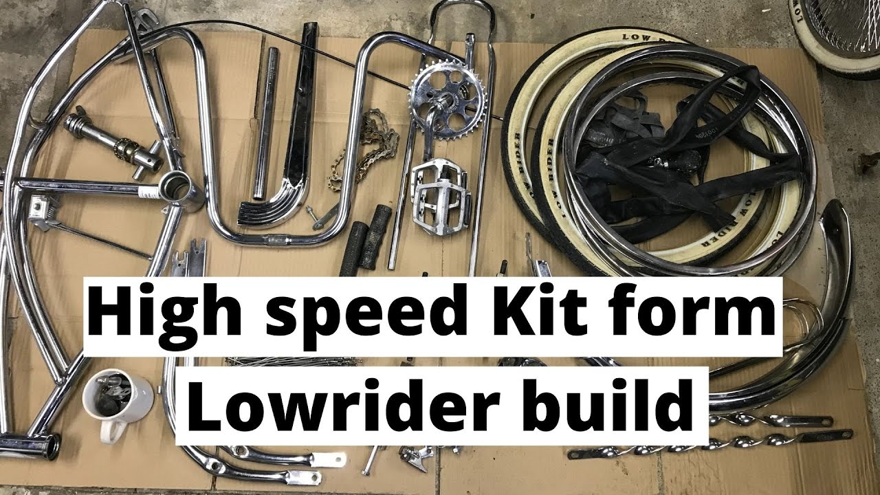 Lowrider bike build in under 15 minutes