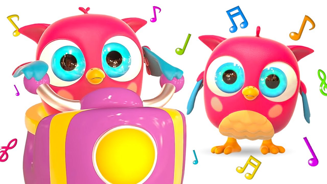Baby cartoons & baby songs! Sing-along with Hop Hop the Owl. Educational cartoons for babies.