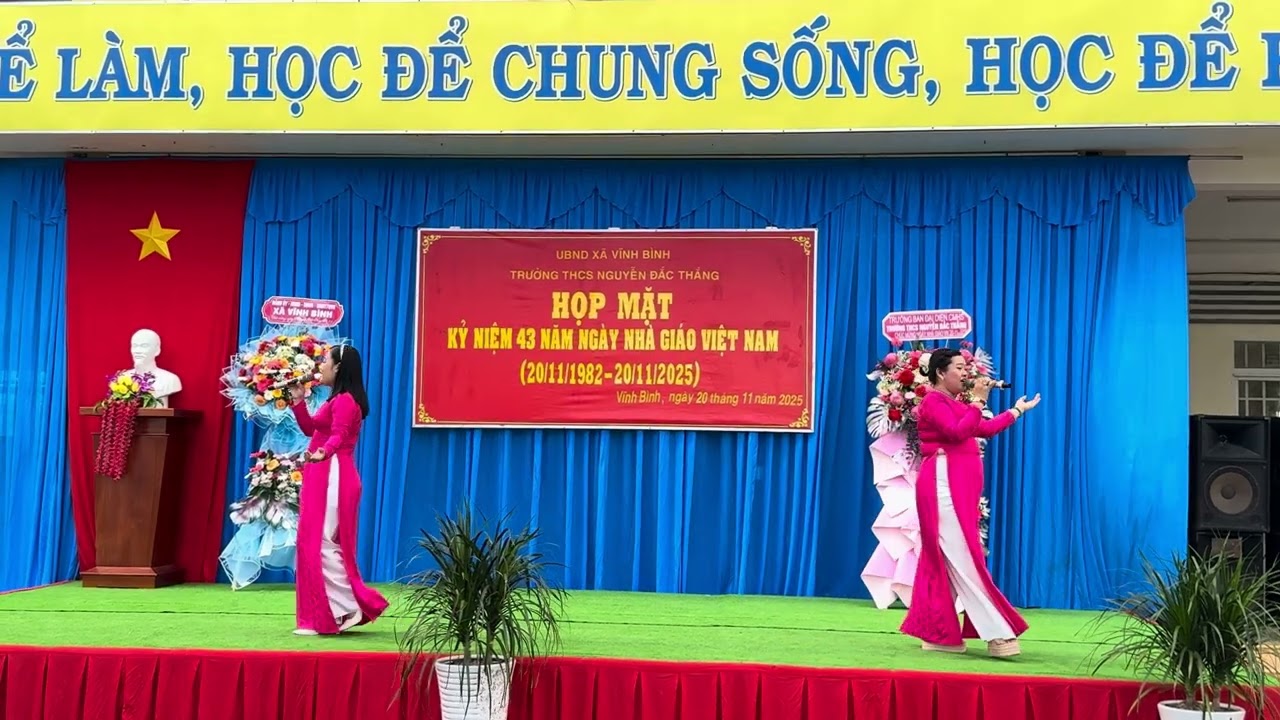 VĂN NGHỆ 20/11/2026 TRƯỜNG THCS NGUYỄN ĐẮC THẮNG