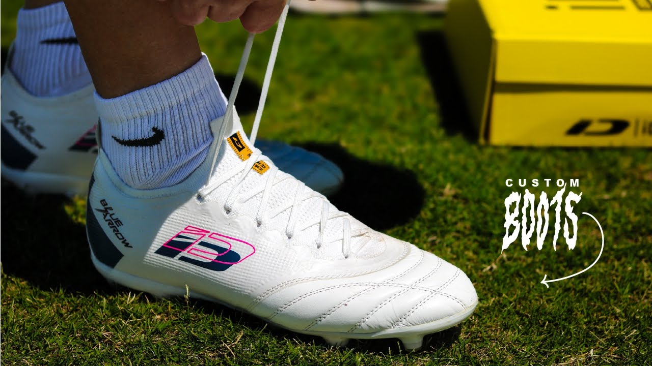 SOLO TRAINING in CUSTOM FOOTBALL BOOTS/SOCCER CLEATS | Session 18