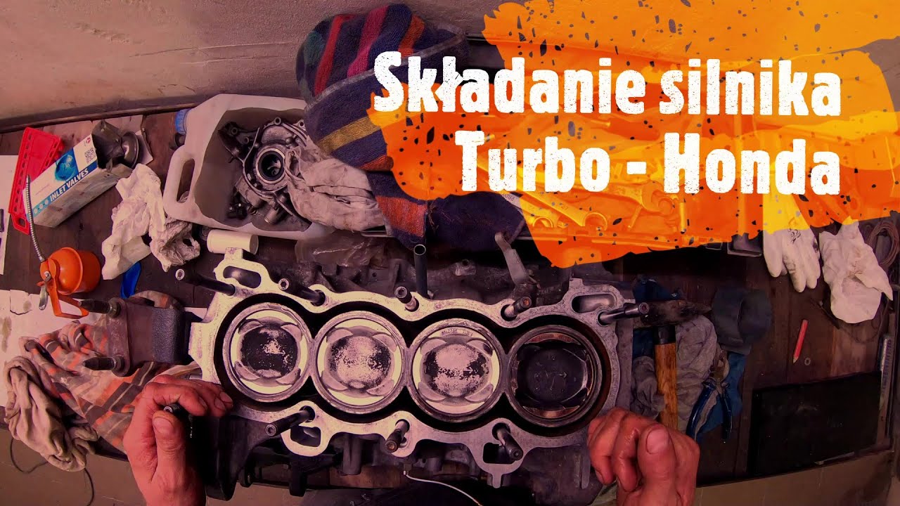 Składanie silnika pod TURBO Honda Civic D16Z6 tłoki D16 Vitara YCP, Korbowody kute EAGLE + ARP