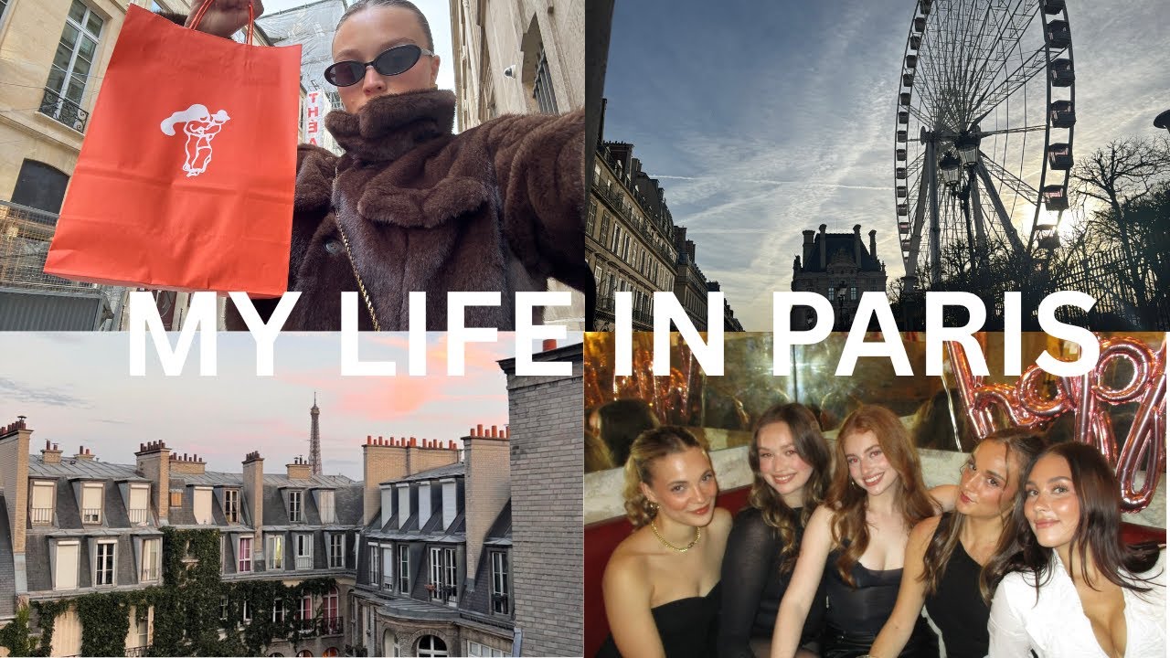 My last few weeks in Paris (Jenni's birthday, cafes, friends & shopping)