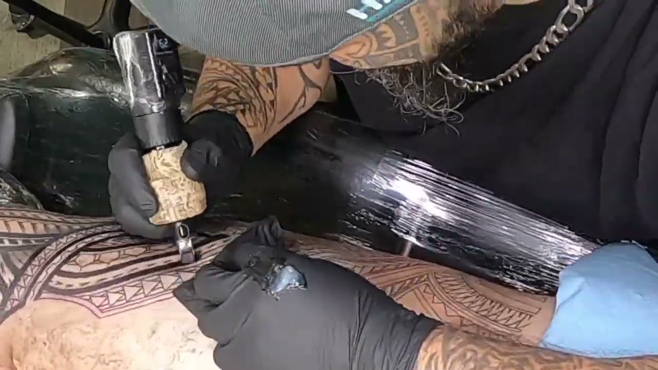Let me show you how I do my tattoos freehand sharpies and needles