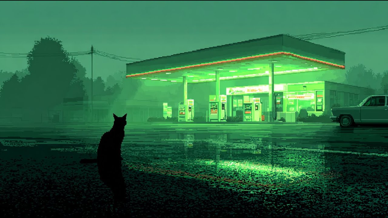 🎧 Calm Expands through Green Light | chill ambient lofi to slow your mind