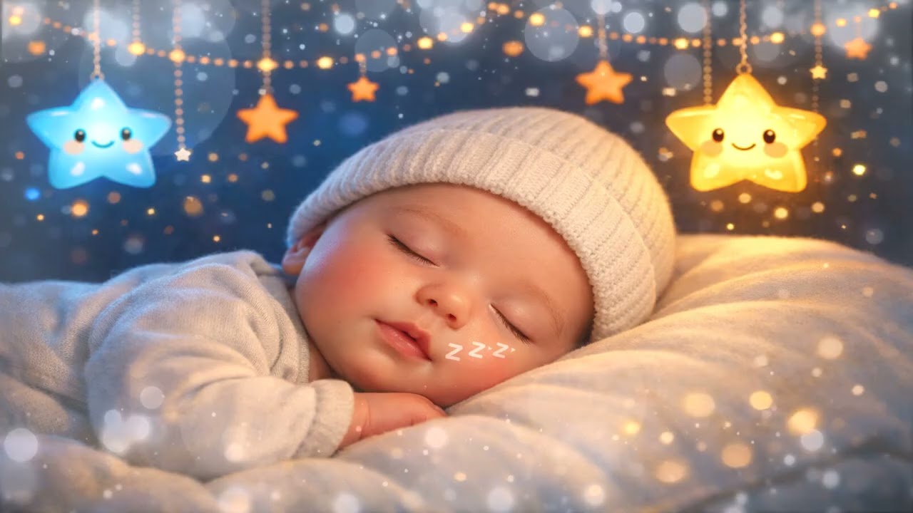 Sleep Instantly 💤 Relaxing Mozart Brahms Lullaby 🌙 Baby Sleep Music for Insomnia & Calm #3