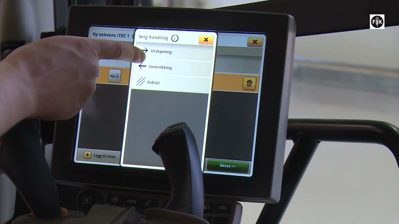 Programmering av iTec vendeteigsautomatikk på John Deere GEN4 CommandCenter