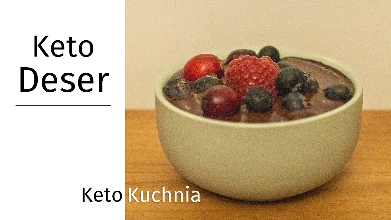 KETO Deser | Niskowęglowodanowy | Polewa Czekoladowa | LOW CARB