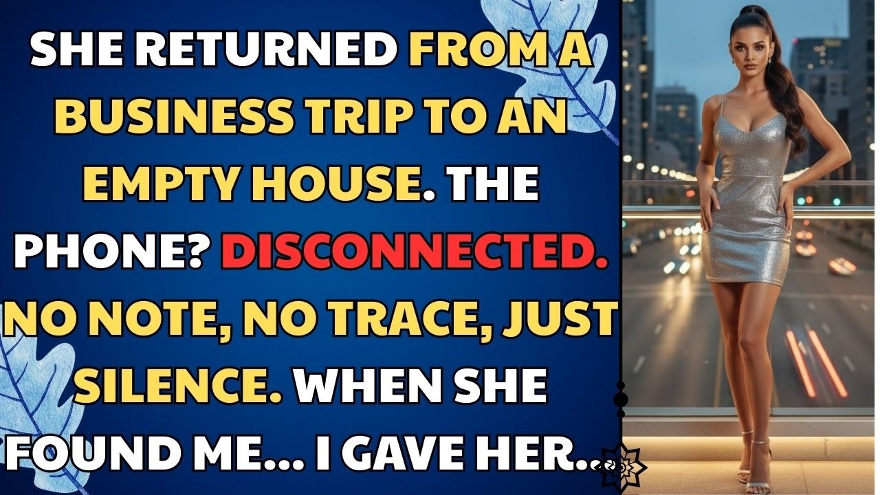 She Returned From A Business Trip To An Empty House. Phone? Disconnected. Cheating Wife Reddit Story