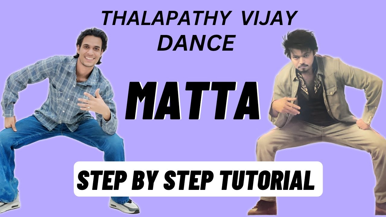 MATTA Hook Step Dance Tutorial | Thalapathy Vijay | The GOAT | MATTA Song Dance Tutorial