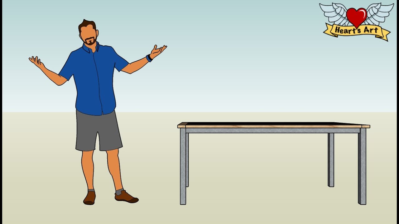 HeartsArt - Custom Project Design - Brennan Table - Design #1