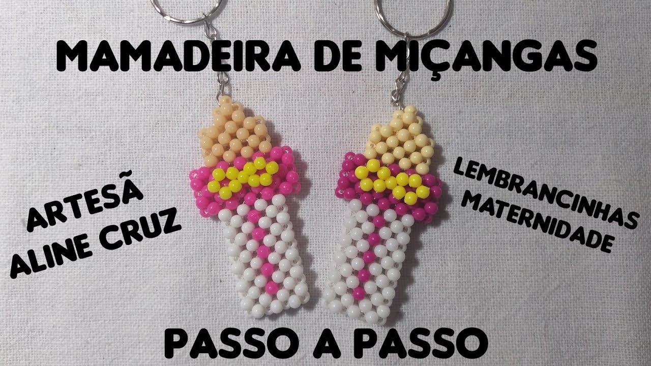 Mamadeira de Miçangas- Passo a Passo 🍼