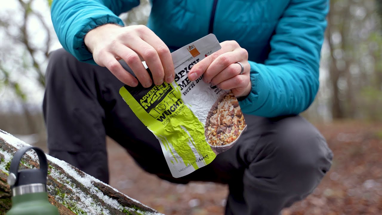 Samoohřev Adventure Menu | N&aacute;vod, jak ohř&aacute;t su&scaron;en&eacute; Adventure Menu Leightweight j&iacute;dlo v samoohřevu