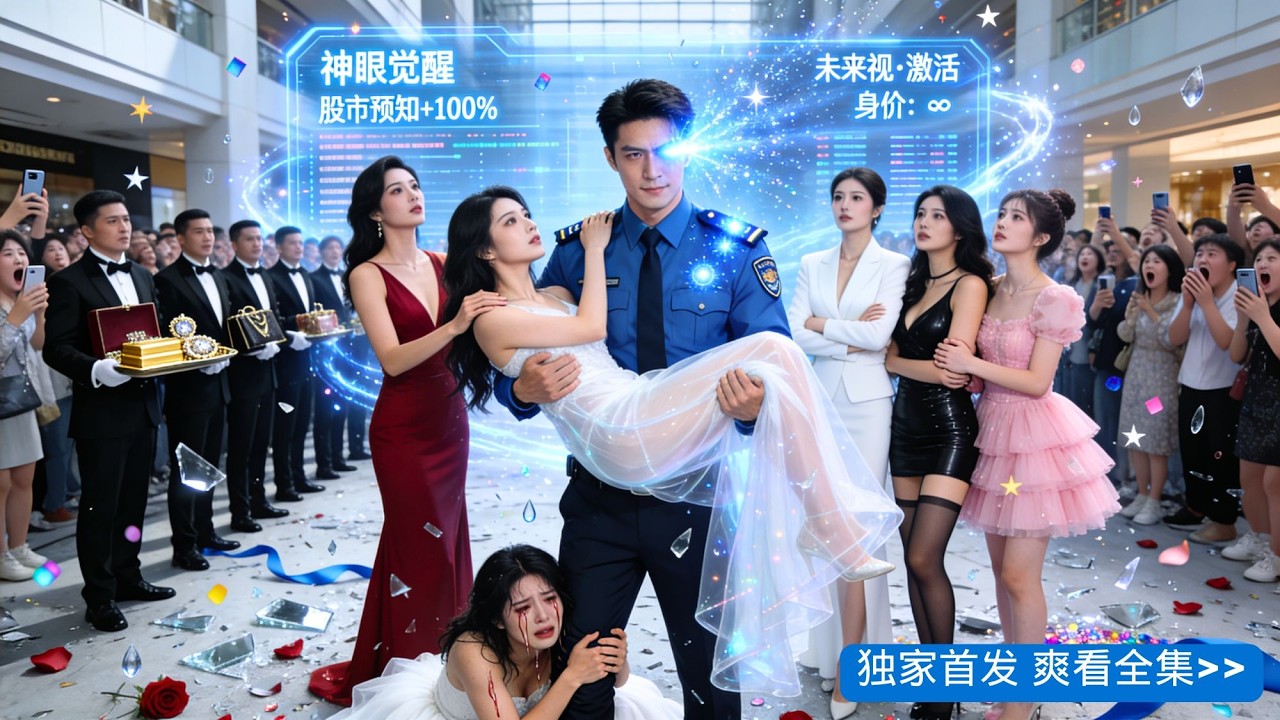 被撞後意外覺醒神眼，透視股市、預知未來！院長求我出手、首富千金死心塌地。前妻跪著求復婚？如今的我妳高攀不起！保安到商界傳奇，看我如何讓小姨們對我俯首稱臣，成為她們一生難忘的頂級男人！