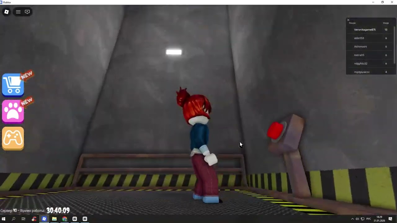 ВЕРОНИКА ПОПАЛА в ЗЛОВЕЩУЮ ПИЦЦЕРИЮ в ROBLOX!