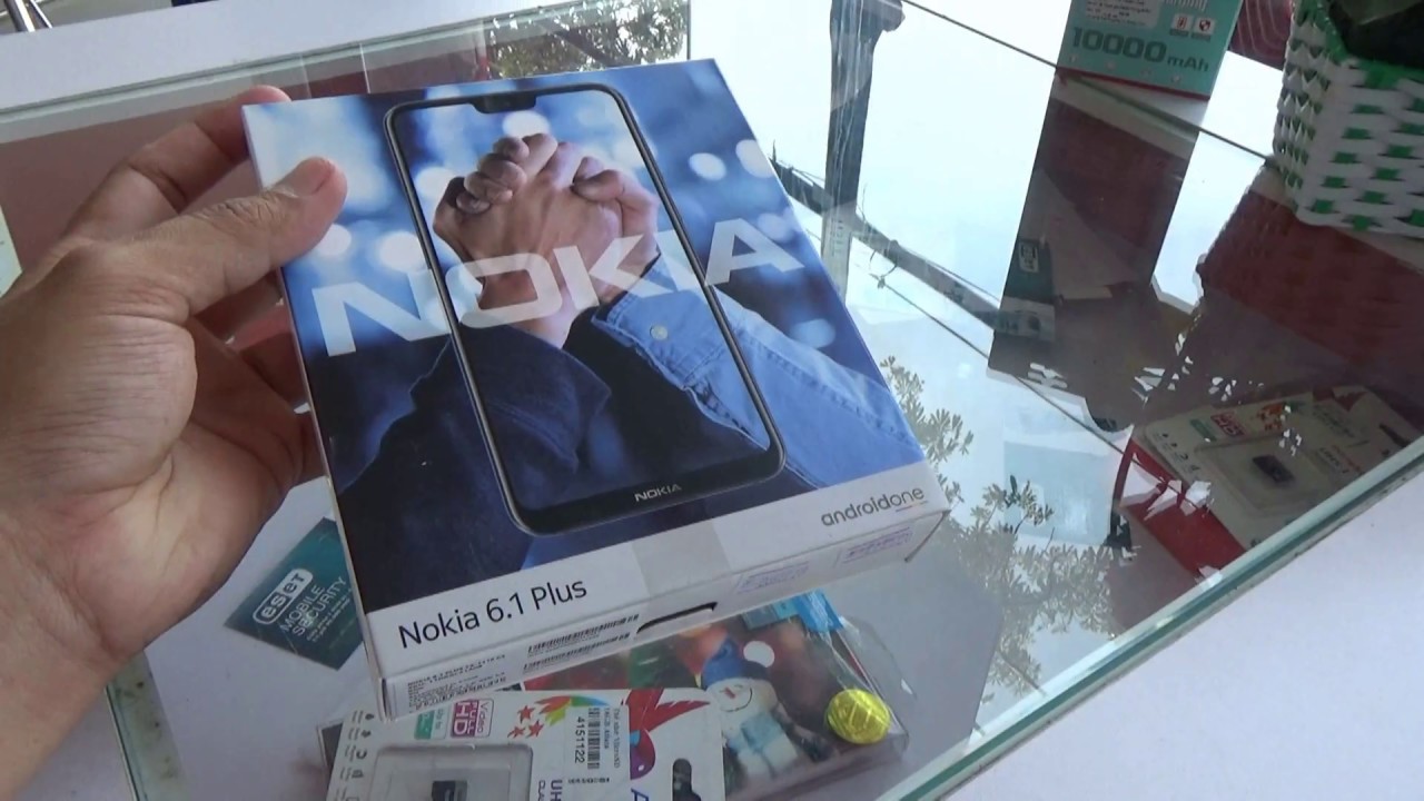 Unboxing Nokia 6.1 plus Blue color