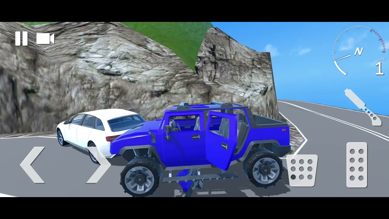 The Most Brutal Car Crash Ever in Game 💥🚗 #beamngdrive 