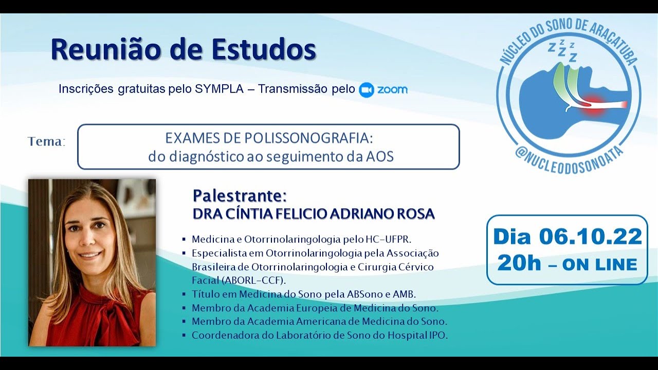 Exames Polissonografia: do diagnóstico ao seguimento da AOS
