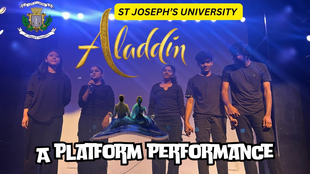 My First Theatre Performance 🎭✨ St. Joseph University | Theatre STUDENTS | College life in Bangalore