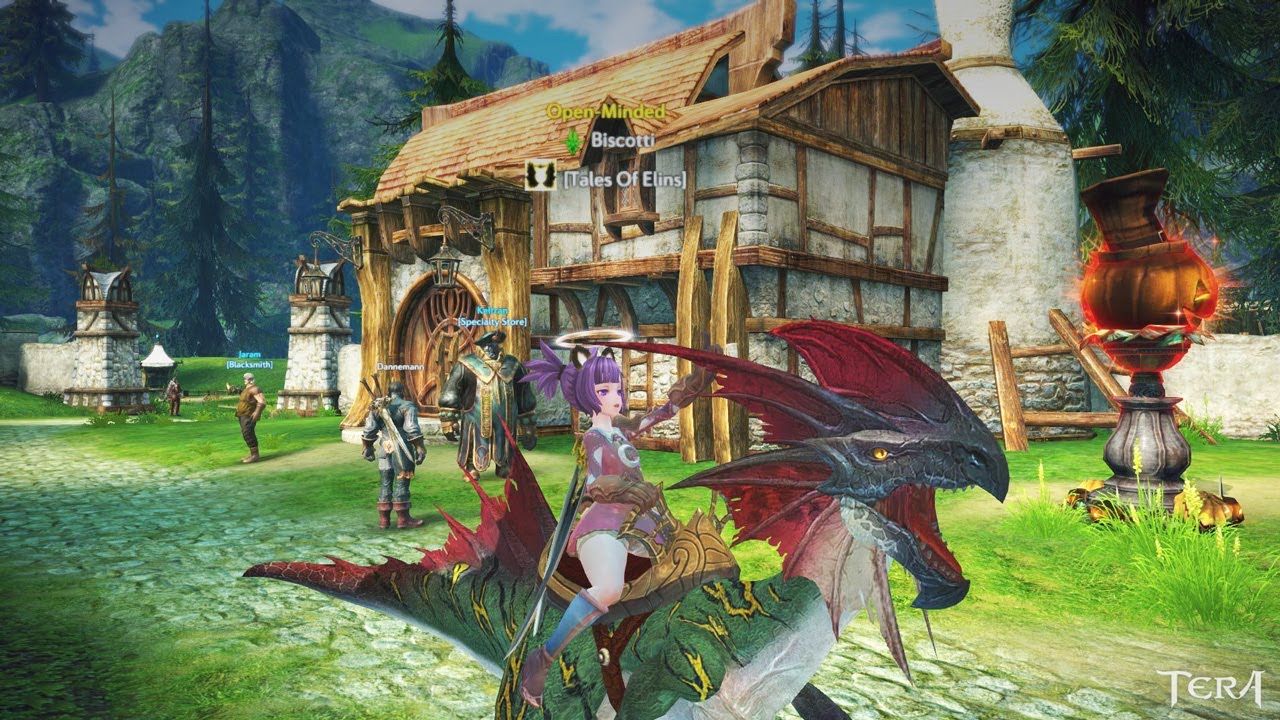 TERA Online: How to get the FREE Dino/Raptor Mount & Watermelon Pet