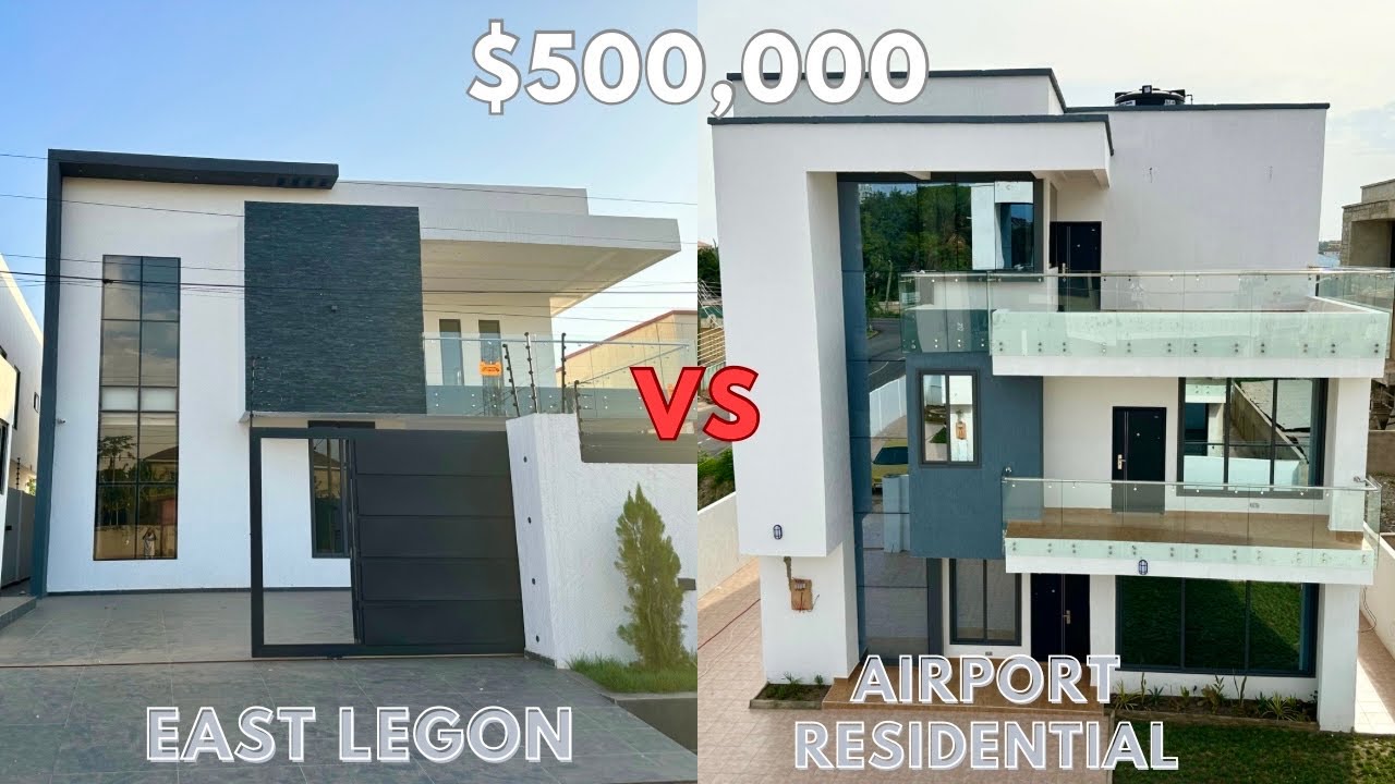 What over $500,000 gets you in Accra’s most sought after area, East Legon Vs Airport Residential