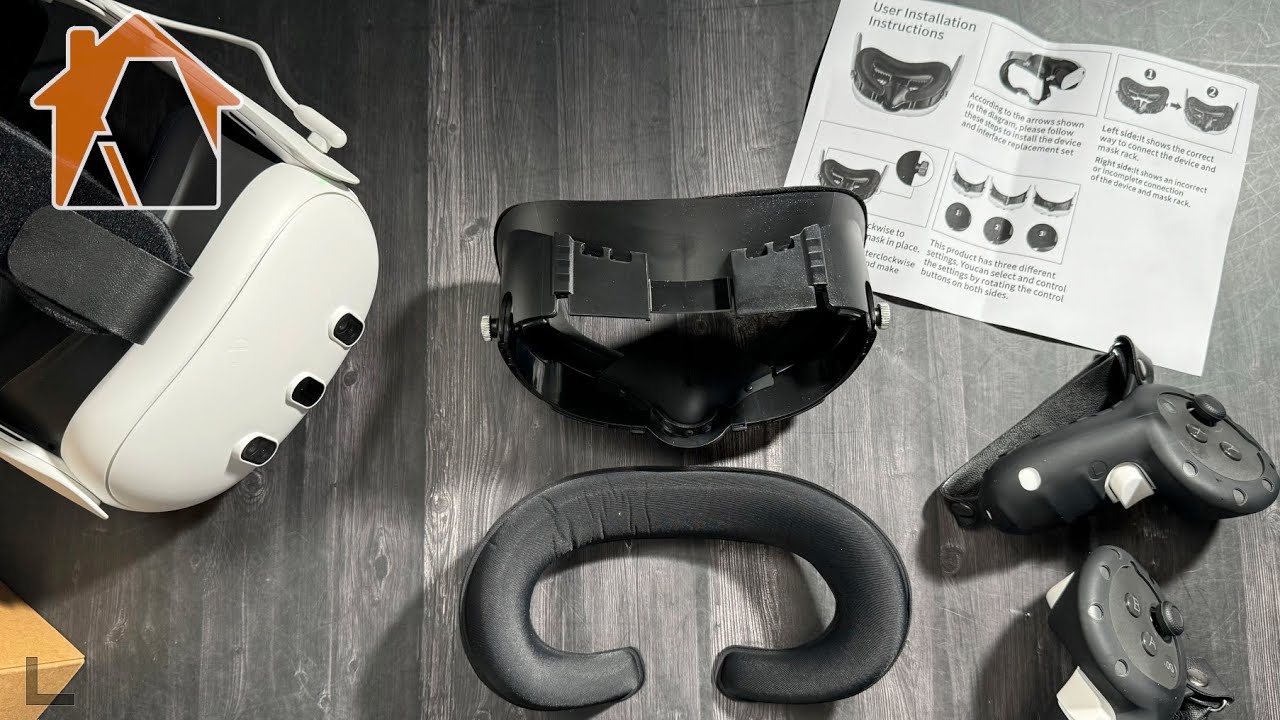 Vented Facial Interface Cover for Oculus Meta Quest 3