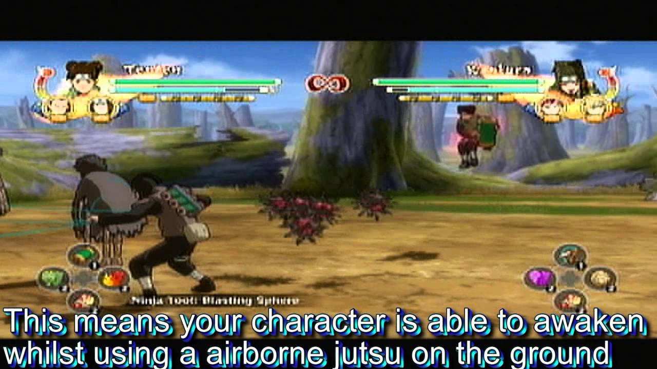UNS3 Ninja Move Jutsu Awakening cancel
