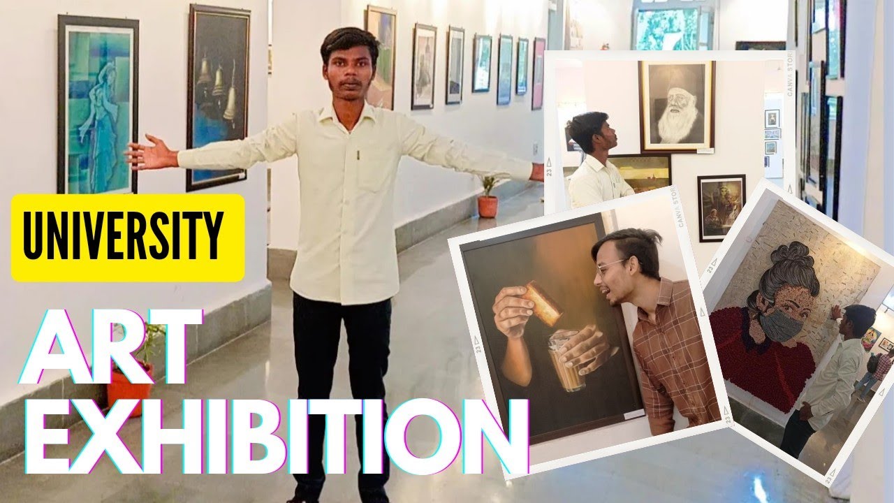 Art Exhibition in Aligarh Muslim University 2022 | Explore Creative Design's | Art gallery | AMU