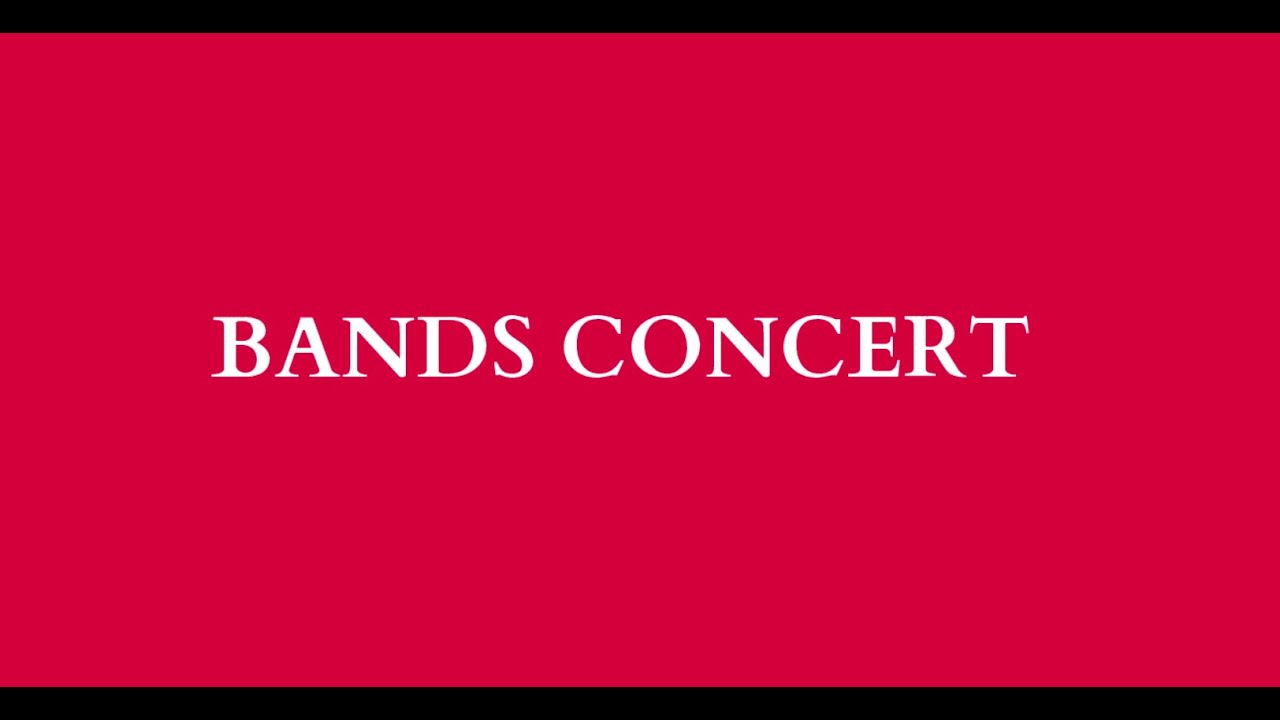 Bands Concert 2025