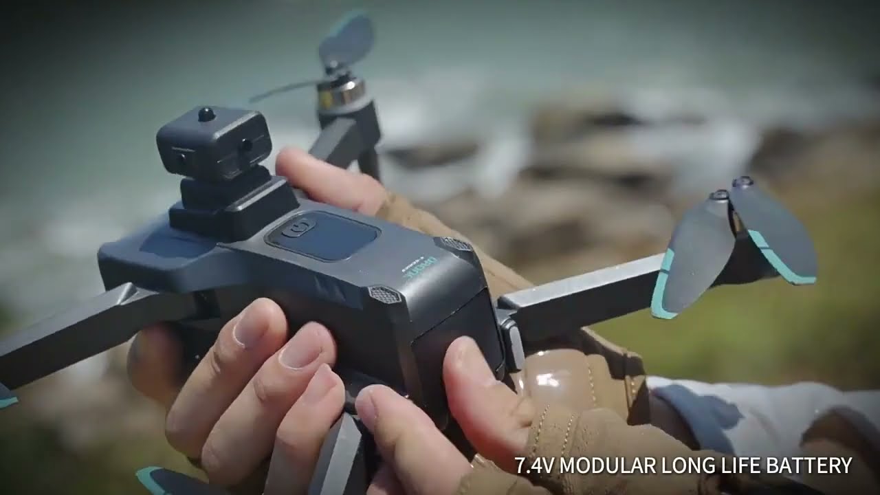 Drone  S159 con GPS y boton de retorno