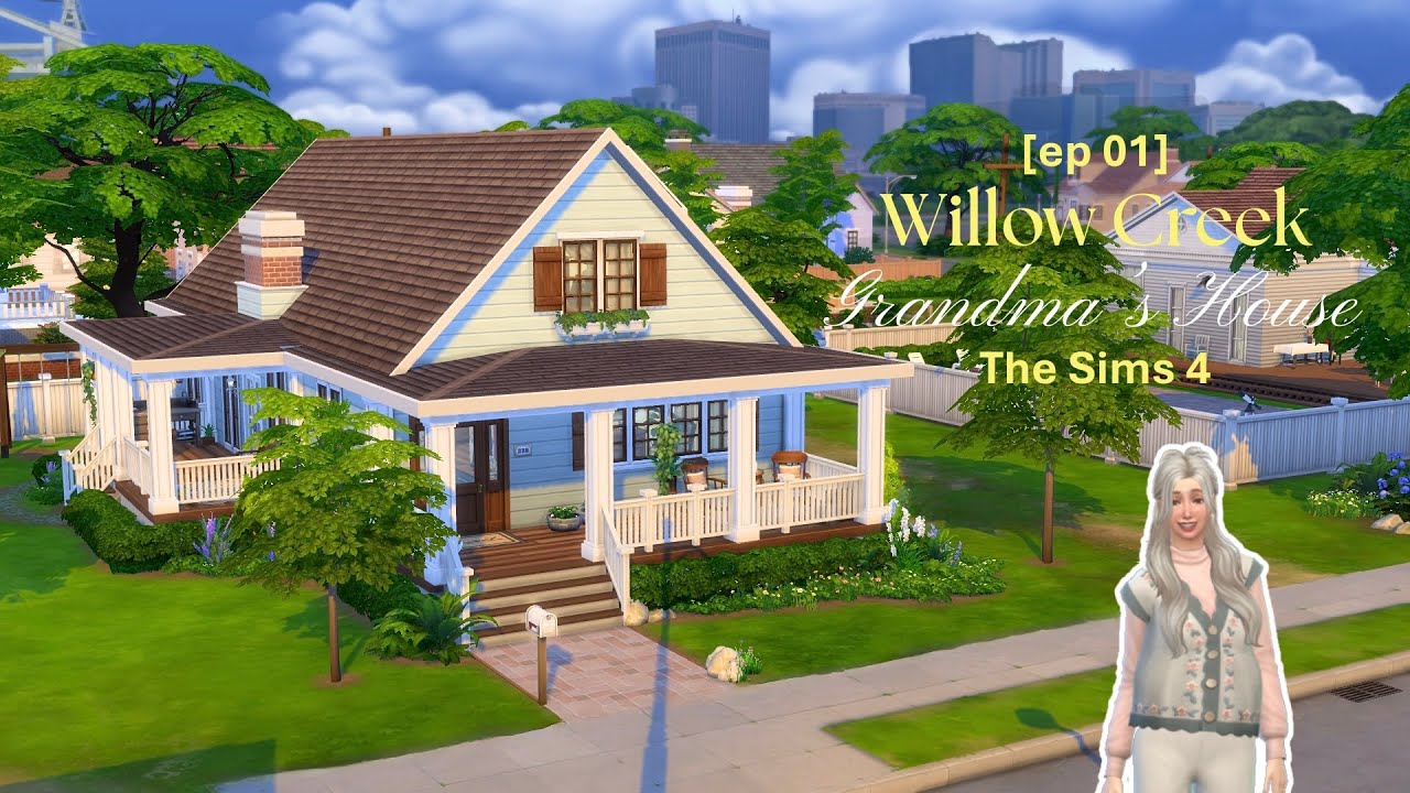Grandma's House | The Sims 4 Speed Build | No CC