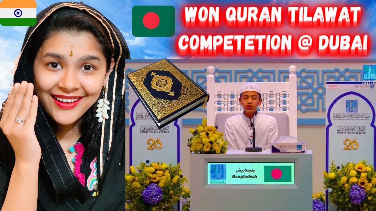 Indian Reaction On Bangladeshi Boy in Dubai Quran Recitation Competition