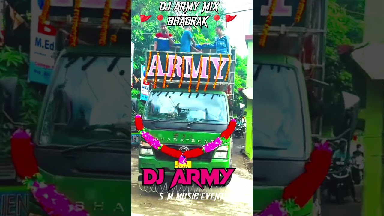 DJ ARMY PRESENT BHADRAK NEW BHARATBENZ SETUP 2025 DJ ARMY DJ