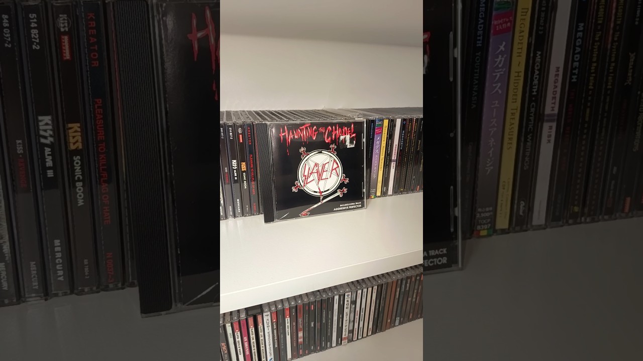 Slayer - Haunting The Chapel (1984) @Slayer #slayer #thrashmetal #metal #cd #collection #shorts